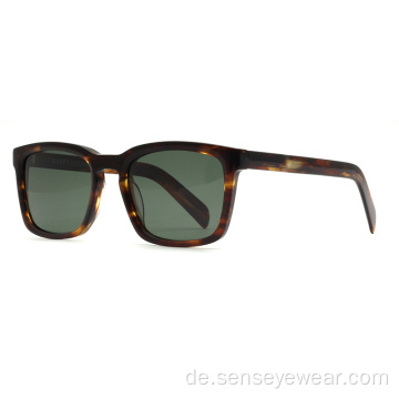 Vintage Design UV400 Eco Bioacetat polarisierte Sonnenbrille